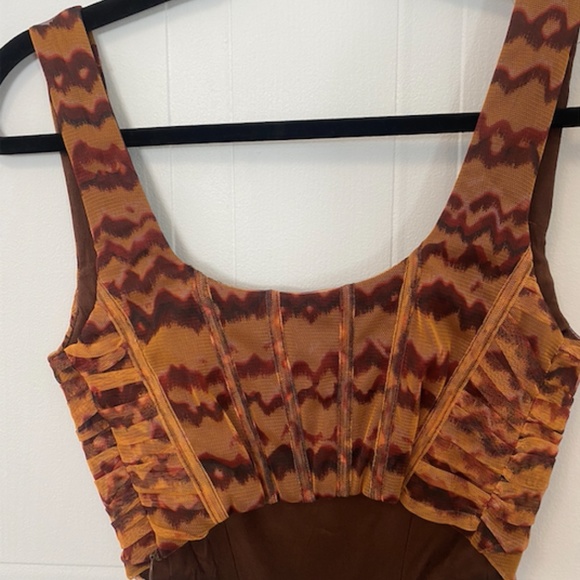 Zara Corsetry Tulle Crop Top (S) - Picture 5 of 7